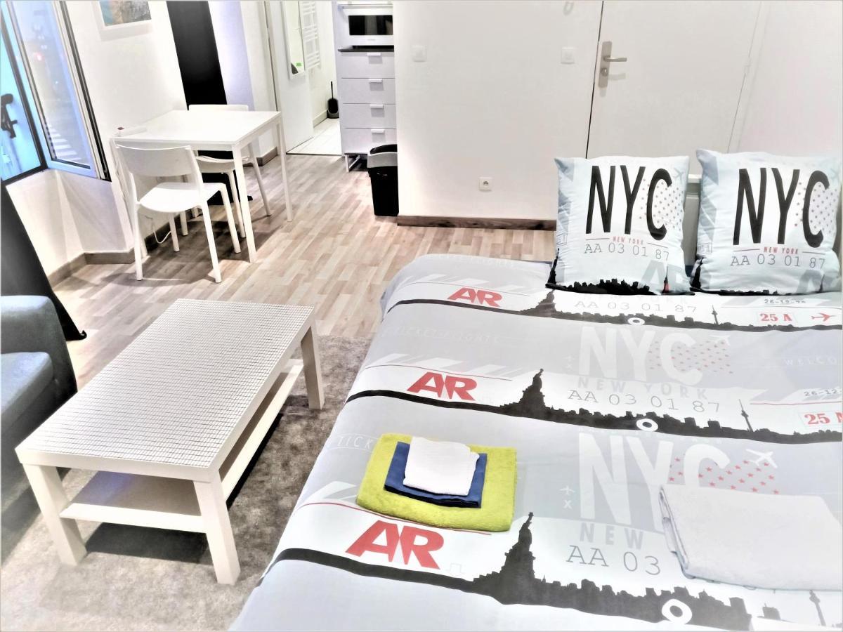 Appartement Proche Centre Ville, Gare Et Autoroute 믈룅 외부 사진