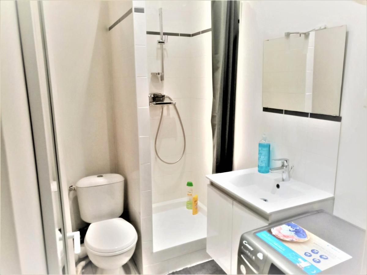Appartement Proche Centre Ville, Gare Et Autoroute 믈룅 외부 사진