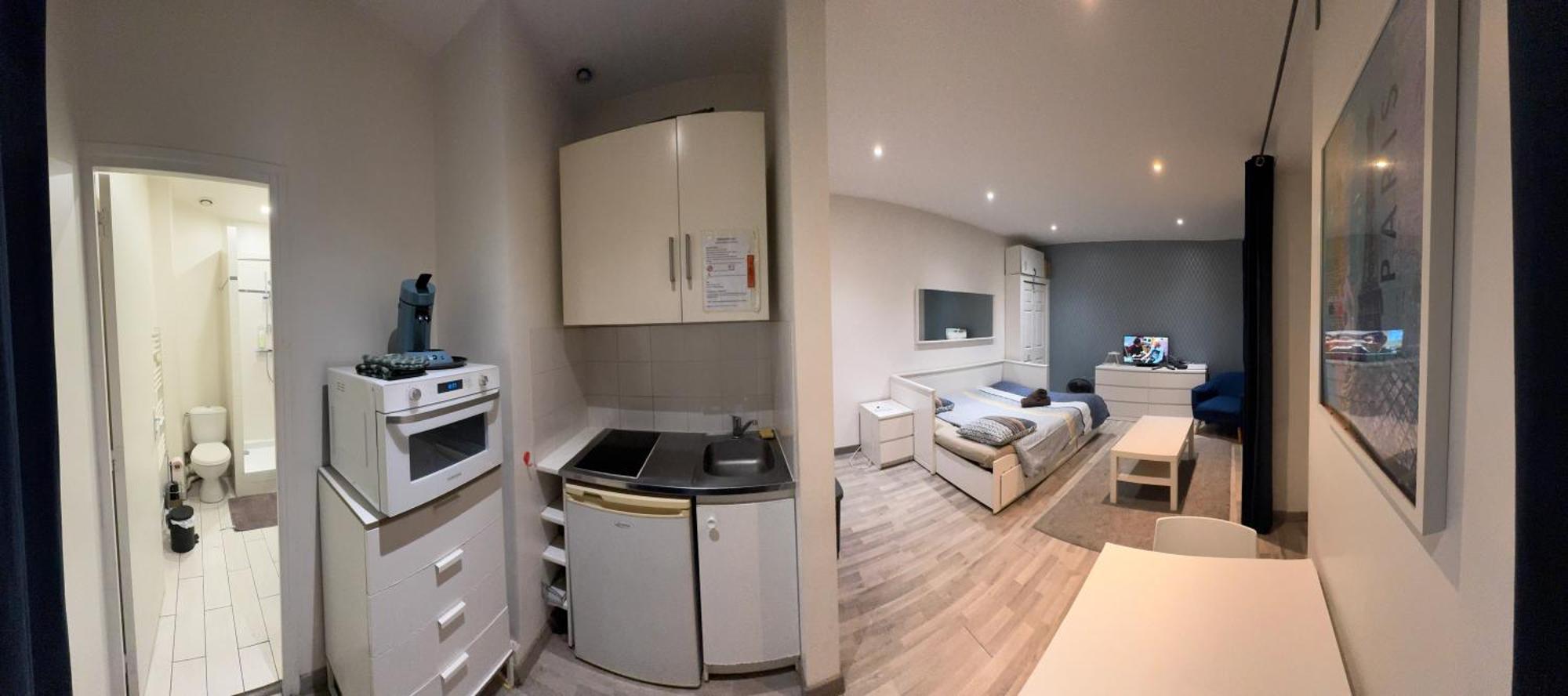Appartement Proche Centre Ville, Gare Et Autoroute 믈룅 외부 사진
